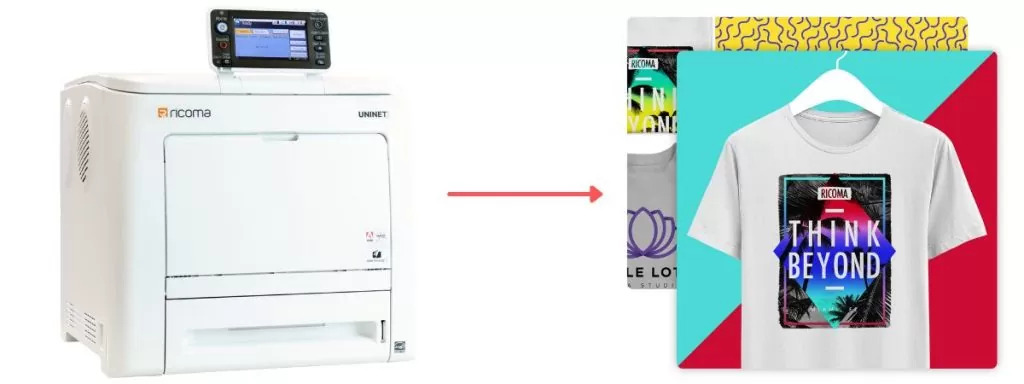 ricoma r500 white toner transfer printer review